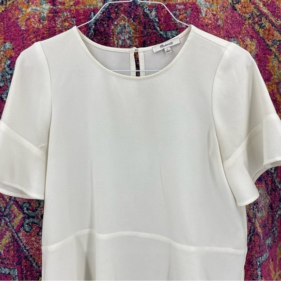 MADEWELL Flare-Hem Top Blouse - Picture 5 of 9